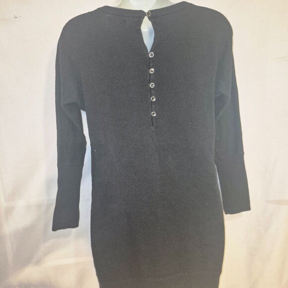 GAP stylish Black sweater dress/ long top in size xs - Picture 7 of 14